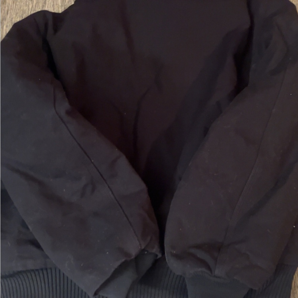 Carhartt Men's Navy large Hooded Jacket - Picture 4 of 8